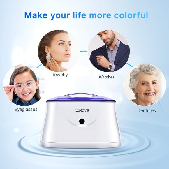 **SOLD** NWT Lonove Ultrasonic Jewelry Cleaner - Picture 2 of 5